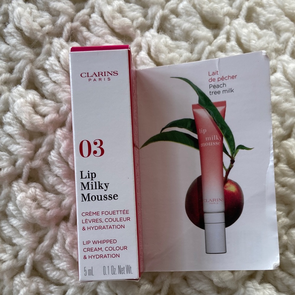 🆕 Clarins Lip Milky Mousse - Soft Coral